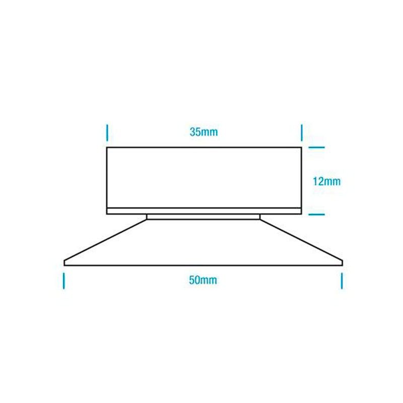 Ventosa Conector Ventosas
