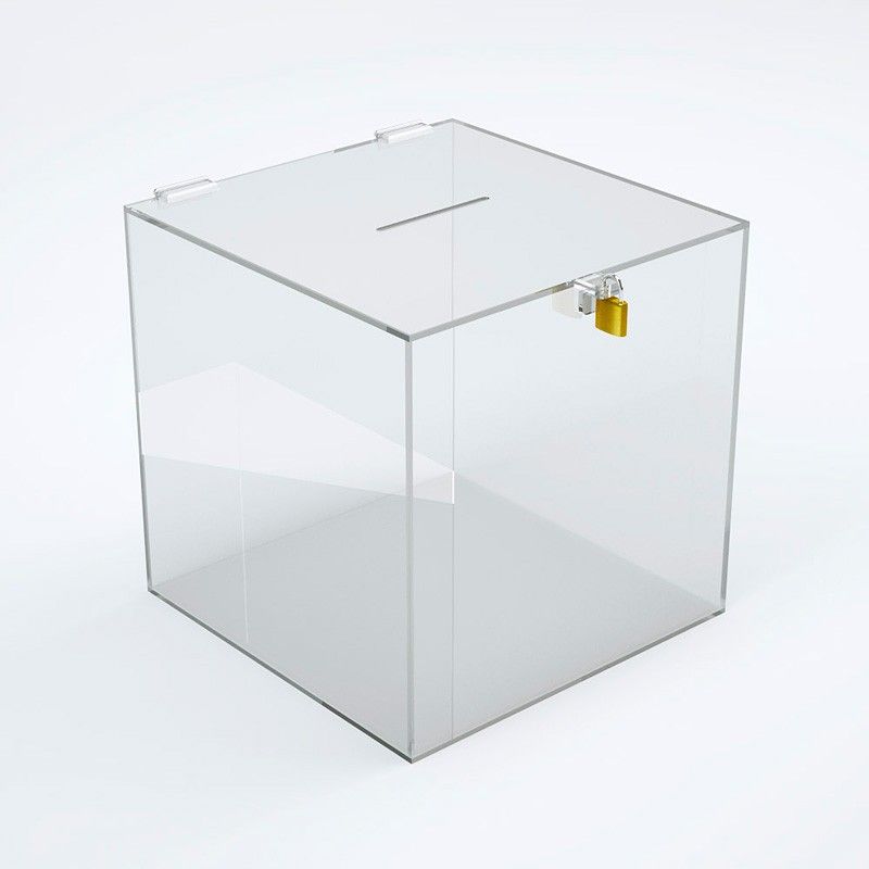 Urnas cuadradas Urnas de metacrilato