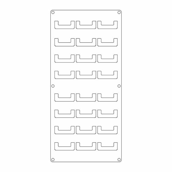 Tarjetero mural 24 Tarjeteros de pared 2