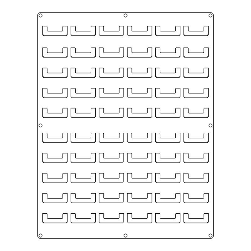 Tarjetero mural 60 Tarjeteros de pared