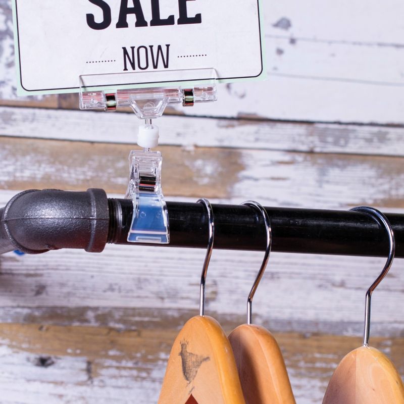 Doble pinza portaprecio Pinzas