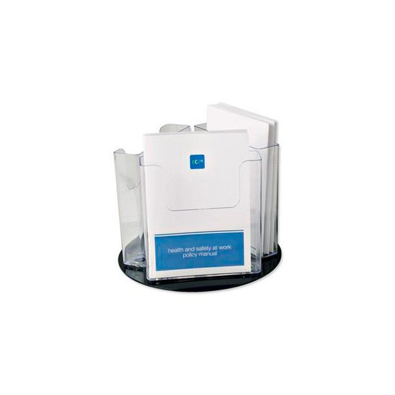 Portafolletos giratorio Portafolletos