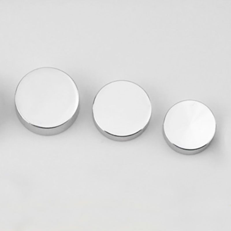 Cubre tornillo cromado plata Accesorios para planchas