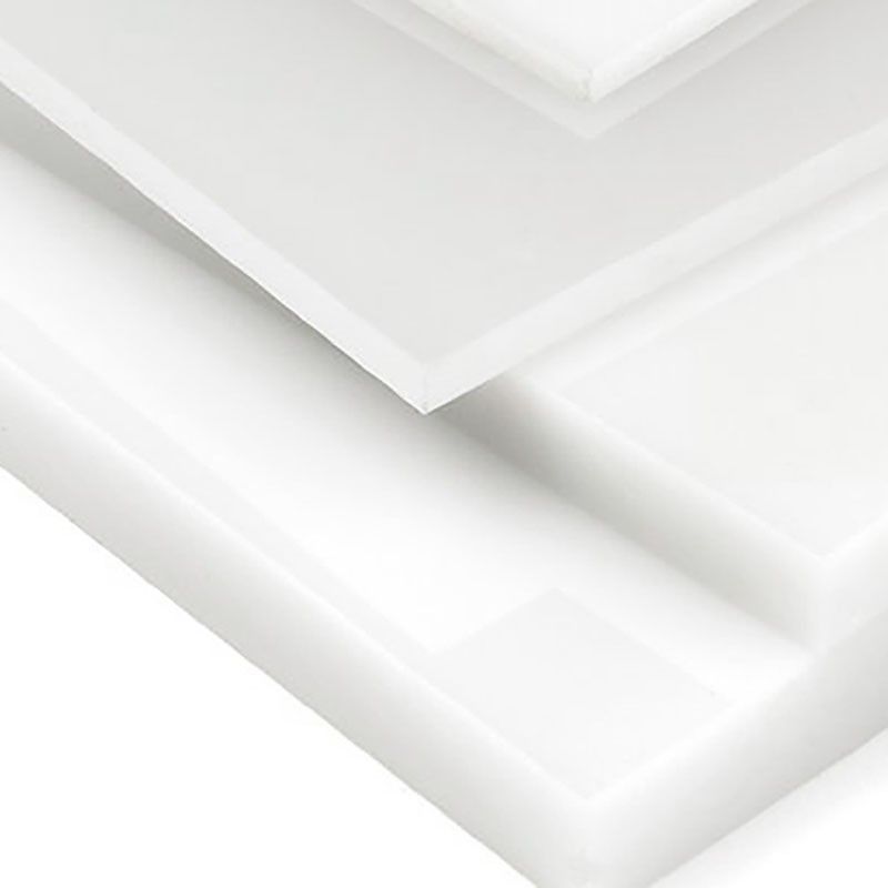 Metacrilato blanco opal Planchas de metacrilato