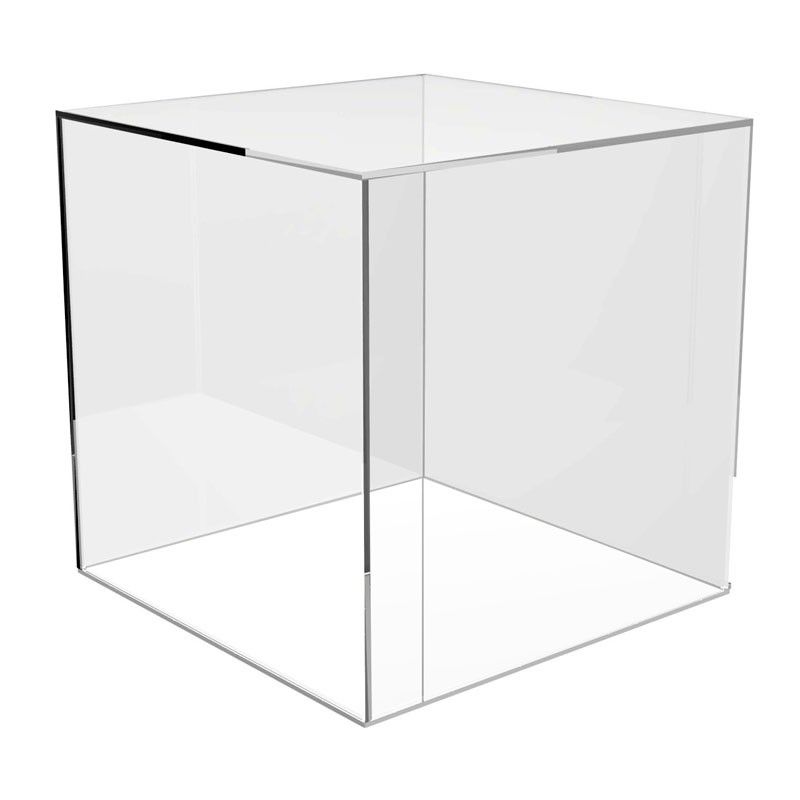 Vitrinas cuadradas Vitrinas y cubos