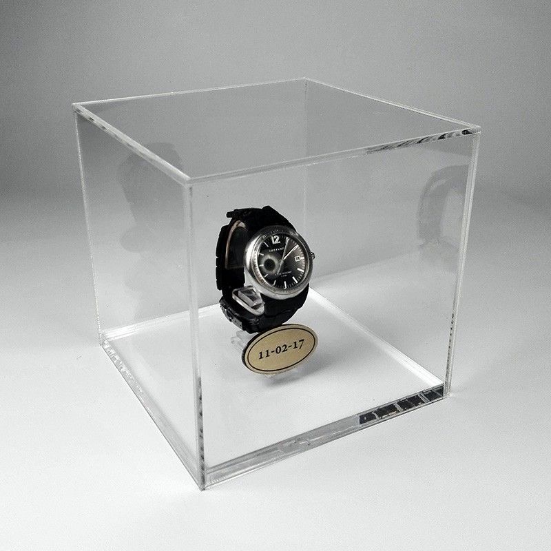 Vitrinas cuadradas Vitrinas y cubos