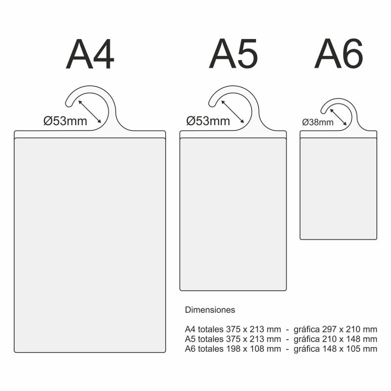 Percha Portagráficas pared
