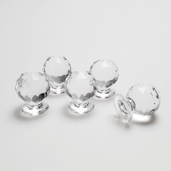 Pomo redondo acrílico Pomos 2