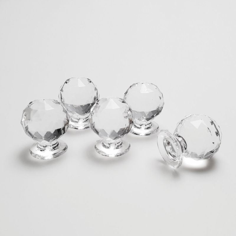 Pomo redondo acrílico Pomos