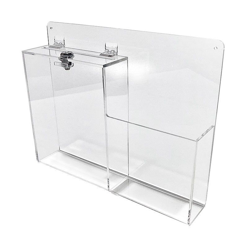 Buzón sugerencias transparente Buzones