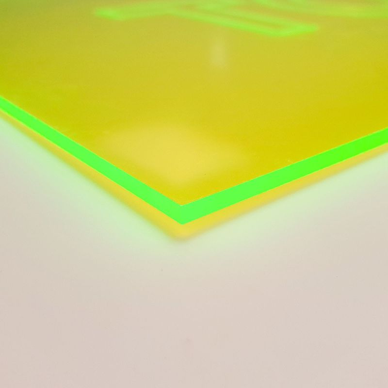 Metacrilato flúor Planchas de metacrilato
