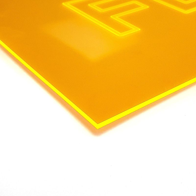 Metacrilato flúor Planchas de metacrilato