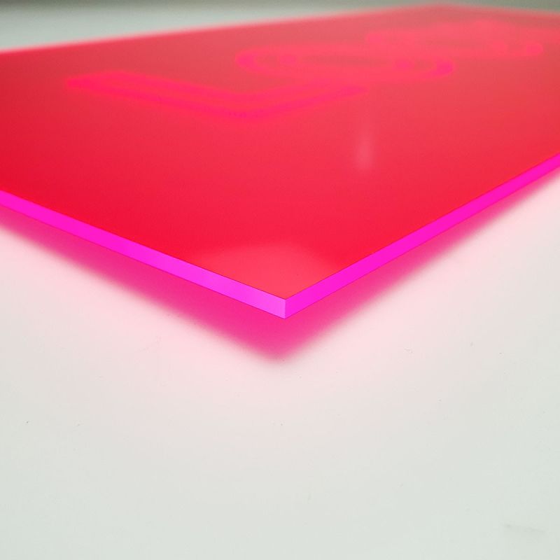 Metacrilato flúor Planchas de metacrilato