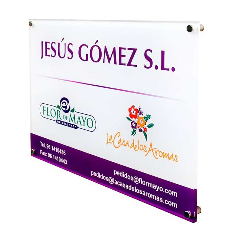 Directorios rotulados Señalética