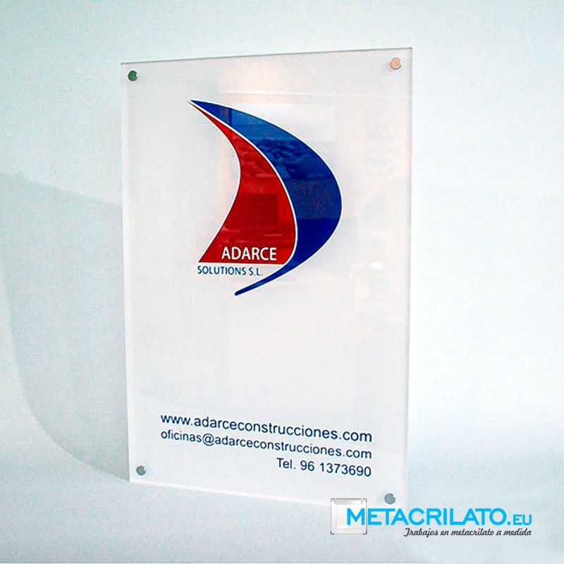 Directorios rotulados Señalética