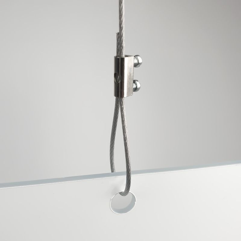 Colgador Lite acero Pack 4 Und. Colgadores