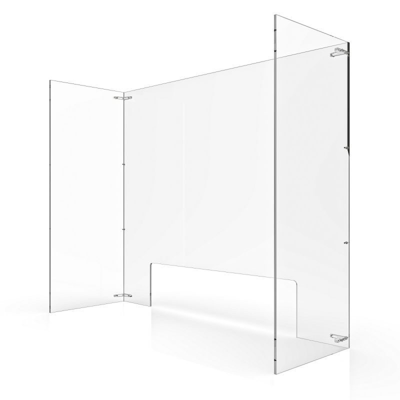 Mampara Premium Protección frontal y lateral