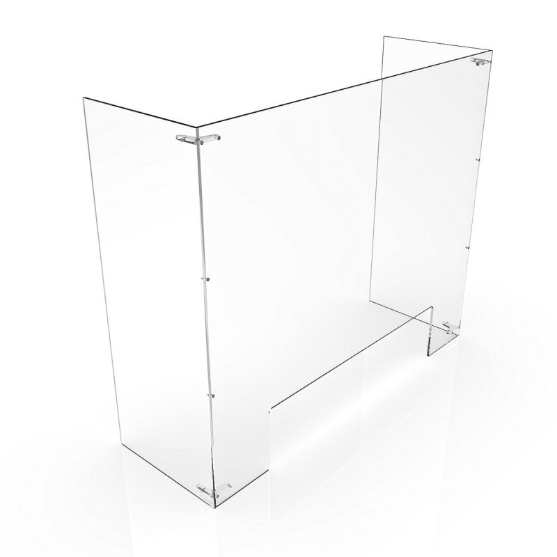 Mampara Premium Protección frontal y lateral