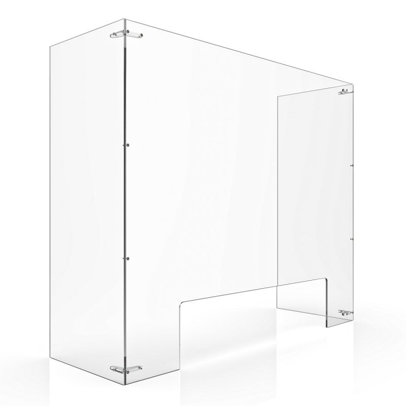 Mampara Premium Protección frontal y lateral