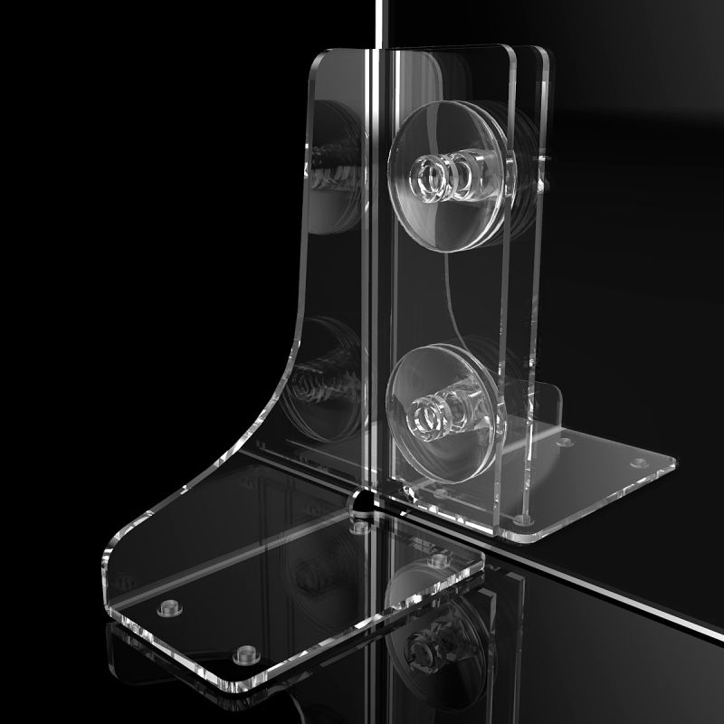 X4 Peanas con ventosas de alta adherencia Soportes