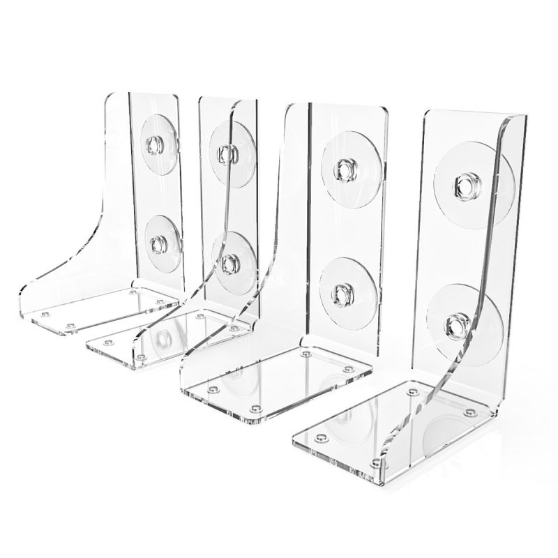 X4 Peanas con ventosas de alta adherencia Soportes