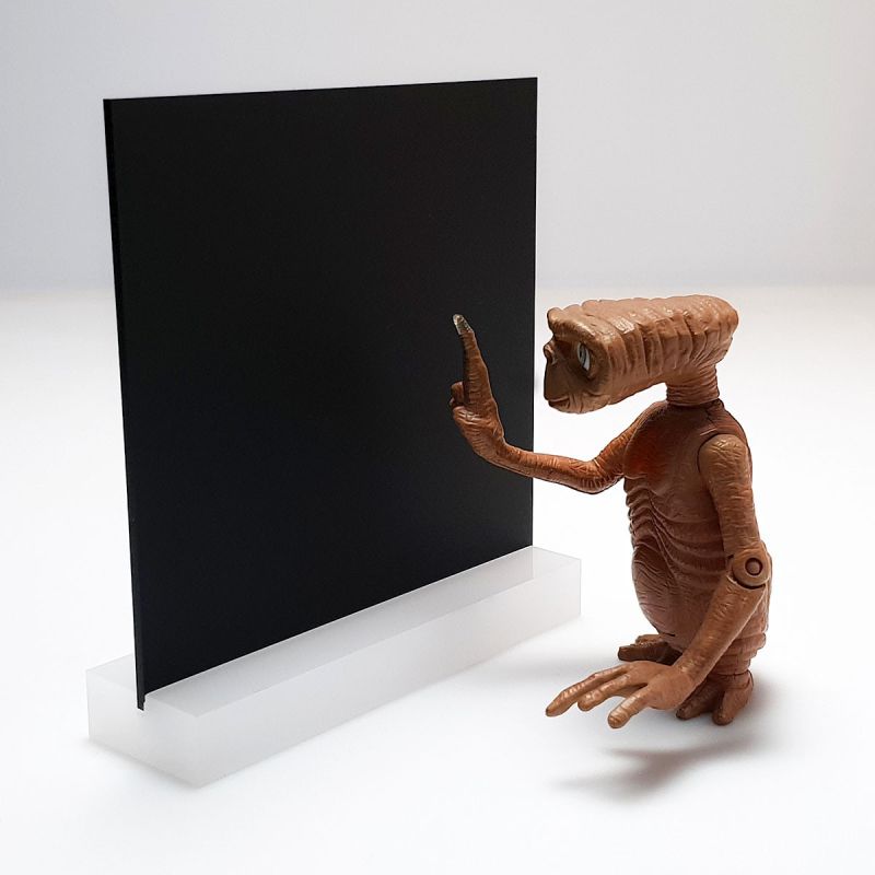 Metacrilato negro mate Planchas de metacrilato