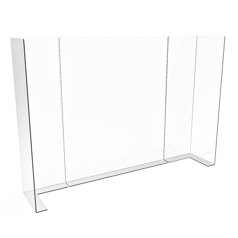 Mampara adhesiva / atornillada Protección frontal