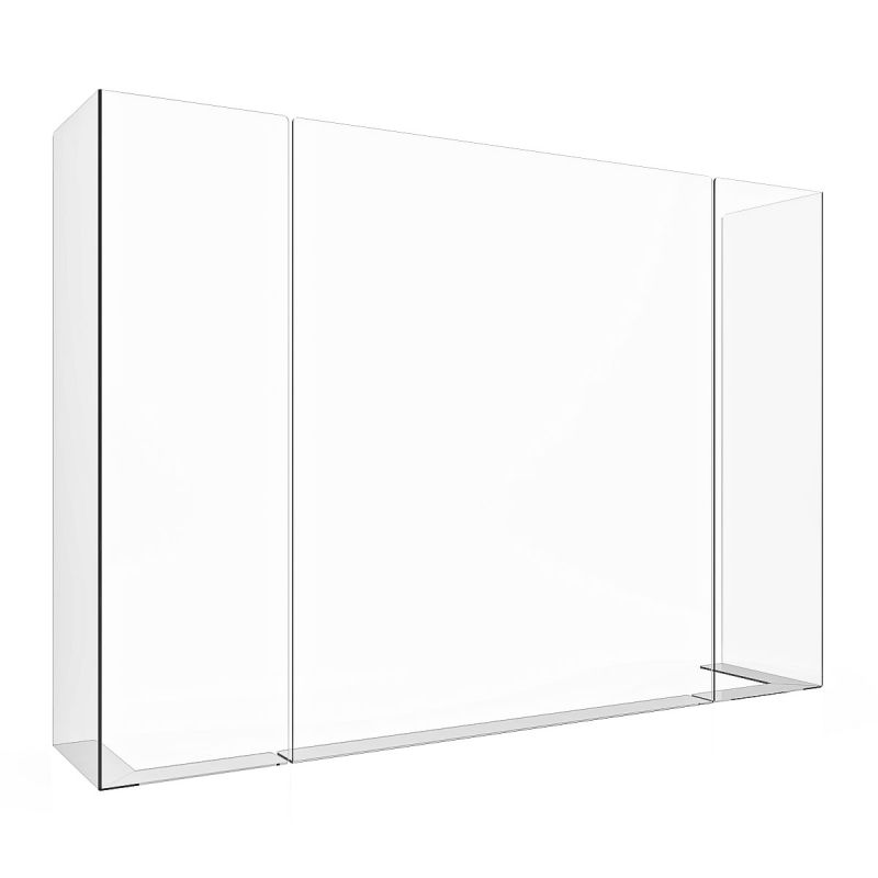 Mampara adhesiva / atornillada Protección frontal