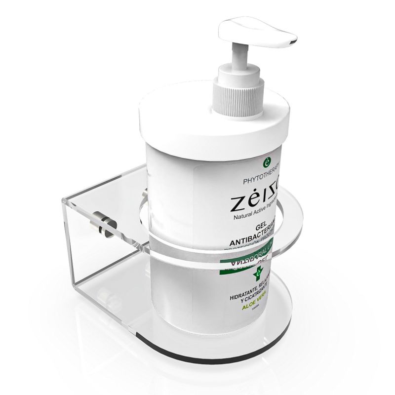 Expositor mural desinfectante de manos Expositores