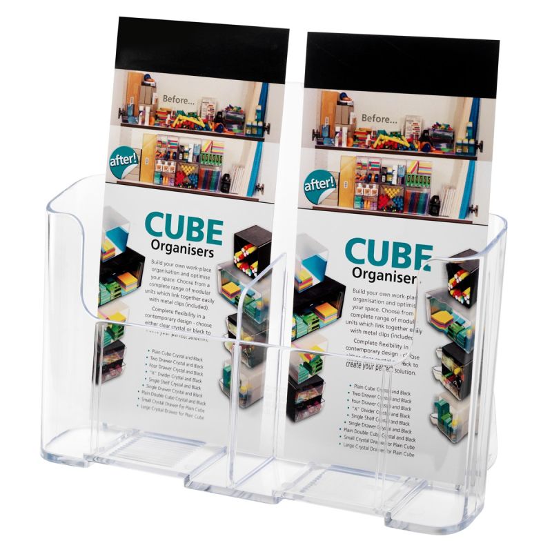 Portafolletos 2 dispensadores Portafolletos