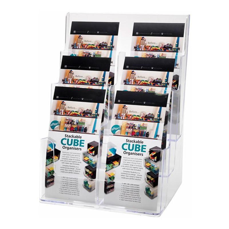 Portafolletos 6 Dispensadores Portafolletos