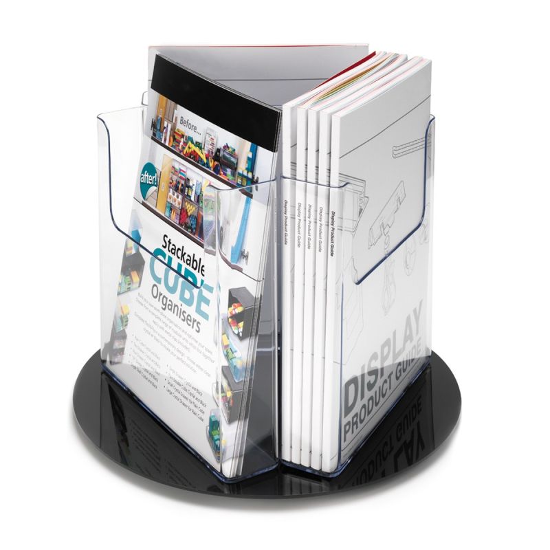 Portafolletos giratorio Portafolletos