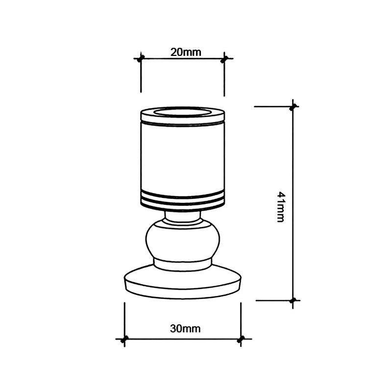 Mini foco Gabsy 3W Iluminación