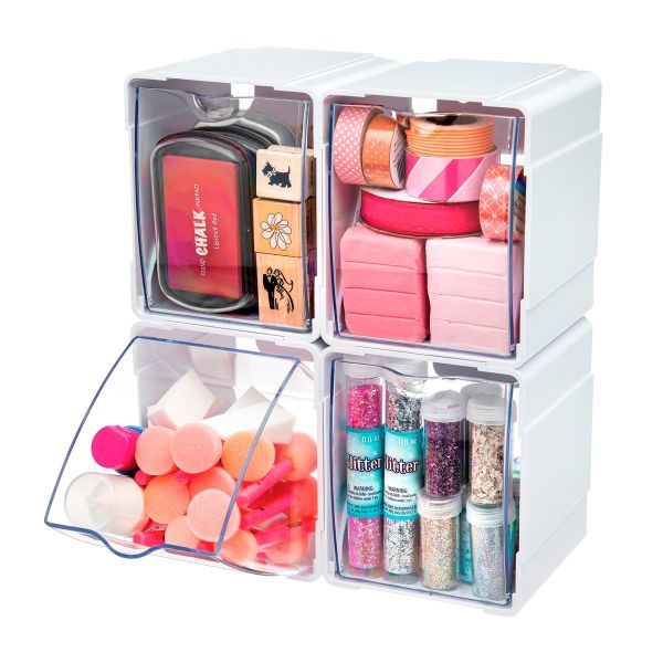 Set 4 cubos de organización Dispensadores 2