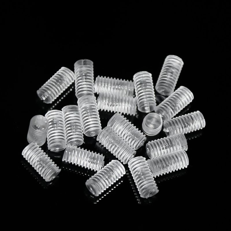 Tornillo transparente sin cabeza - Pack 20 Und. Tornillería