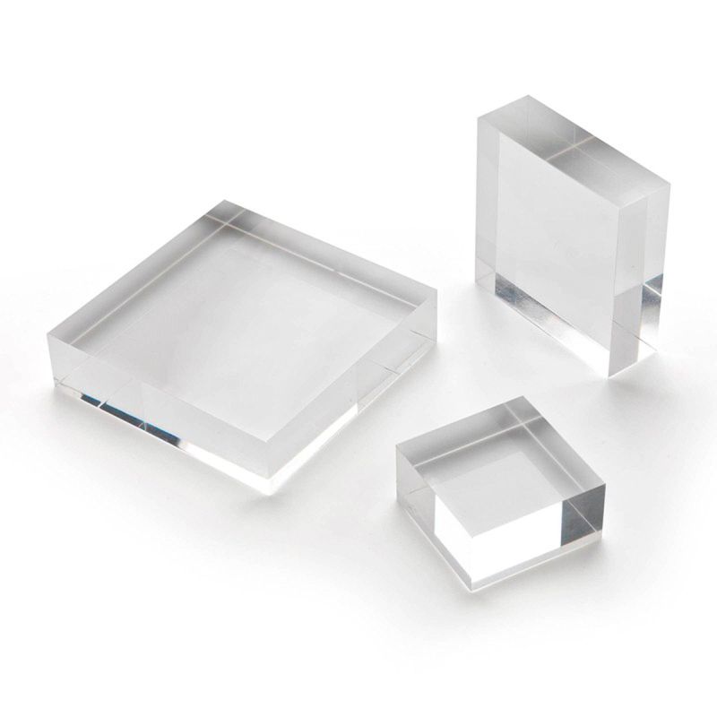 Peanas transparentes Bloques y peanas