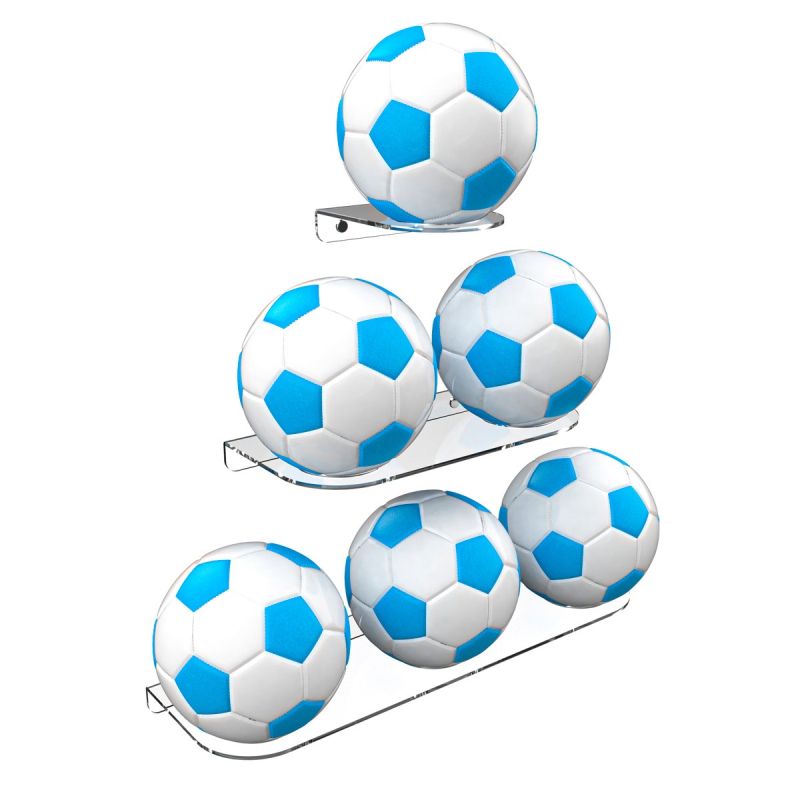 Expositores balón pared Expositores deportivos