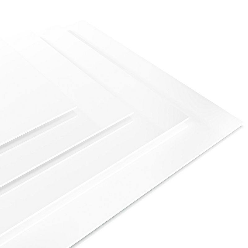 Metacrilato blanco opaco Planchas de metacrilato