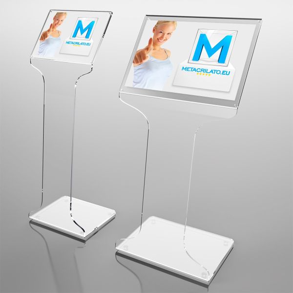 Open atril portagráfica Atriles de metacrilato 2