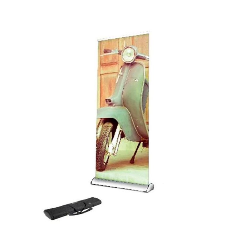 Roll-up Diseño plata Outlet