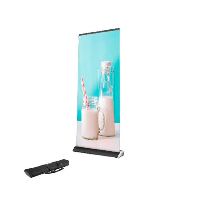 Roll-up Diseño negro Displays publicitarios