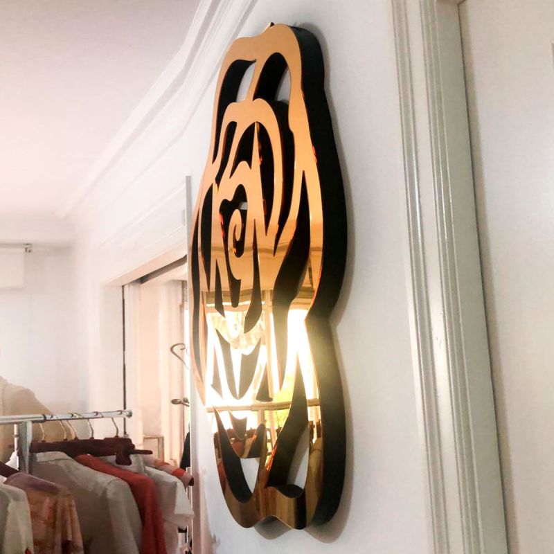 Corpóreos en espejo Señalética