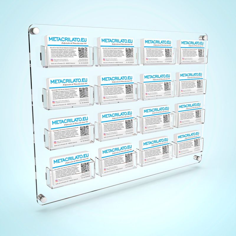 Tarjetero mural 16 Tarjeteros de pared