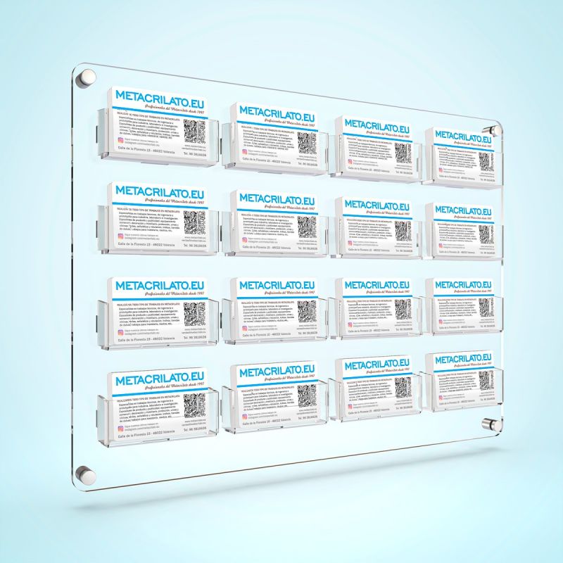 Tarjetero mural 16 Tarjeteros de pared