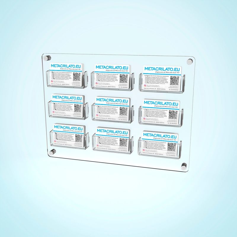 Tarjetero mural 9 Tarjeteros de pared