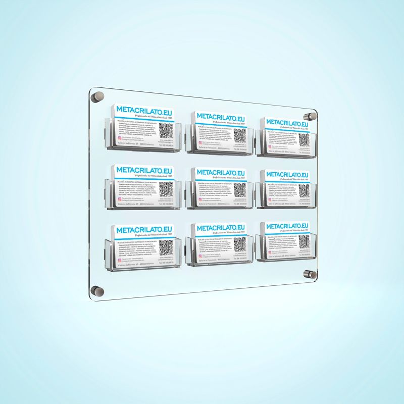 Tarjetero mural 9 Tarjeteros de pared