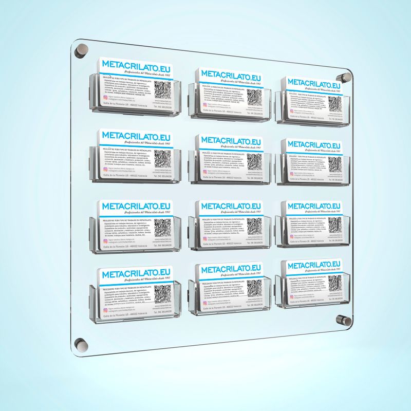 Tarjetero mural 12 Tarjeteros de pared