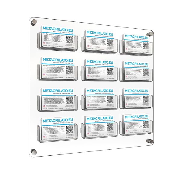 Tarjetero mural 12 Tarjeteros de pared 2