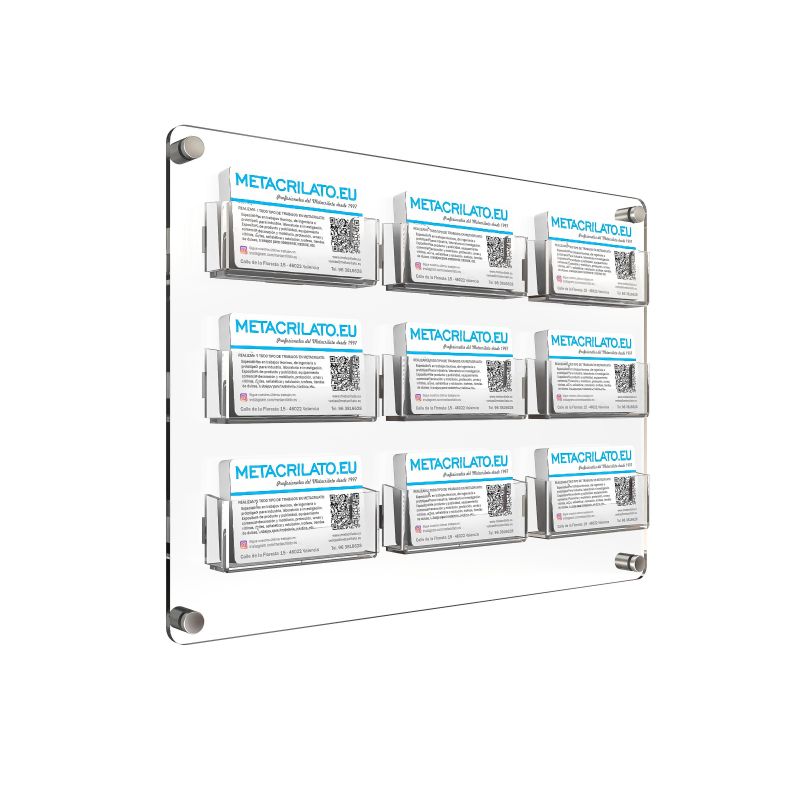 Tarjetero mural 9 Tarjeteros de pared