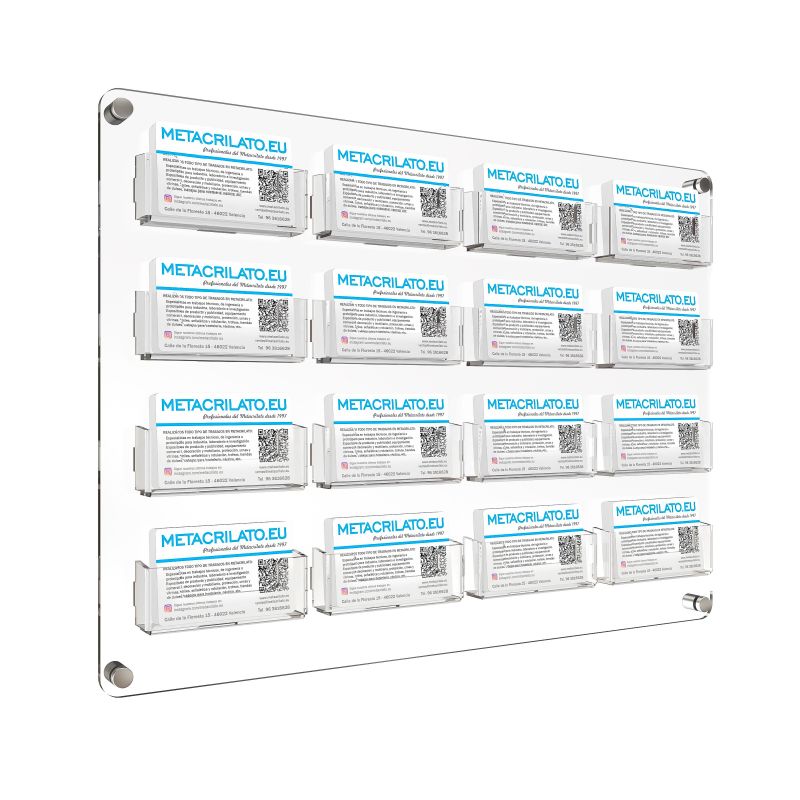 Tarjetero mural 16 Tarjeteros de pared